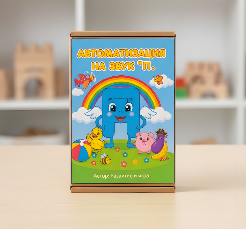 Карти за автоматизация на звук 'П' (104 карти) - PDF файл версия